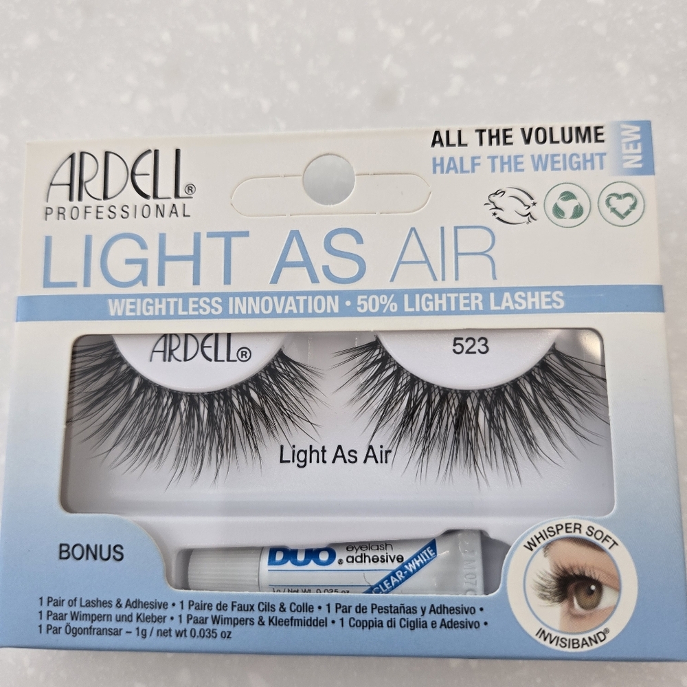 Ardell Professional Light As Air Lashes with Duo Adhesive